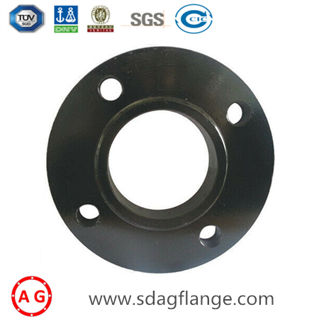 BS4504 PN40 Slip On Flange Černá barva